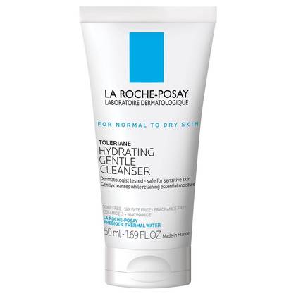 La Roche Posay Toleriane Hydrating Facial Cleanser - Travel Size - 1.69 fl oz