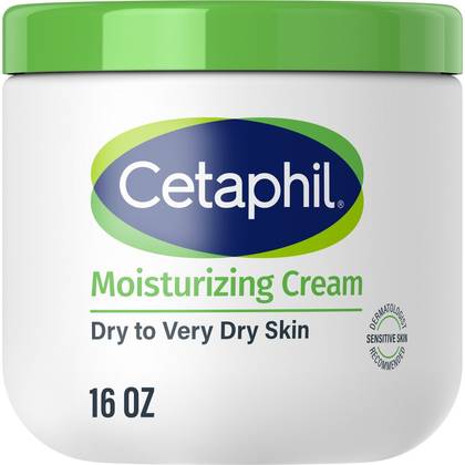Cetaphil Moisturizing Face and Body Cream for Dry Skin, Unscented - 16oz