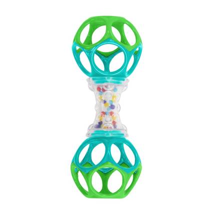 Bright Starts Oball Shaker Toy: BPA-Free, Easy To Grip, Rattles