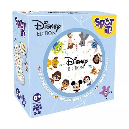 Spot It! Disney Edition Card Board Game Asmodee