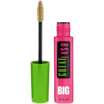 Maybelline Great Lash Big Washable Mascara - 132 Brownish Black - 0.34 fl oz: Hypoallergenic, Thickening, Lengthening, Volumizing