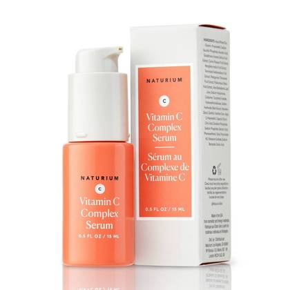Naturium Vitamin C Complex Face Serum - Travel Size - 0.5fl oz: Deep Hydration, Brightening, Face Serums, Citrus