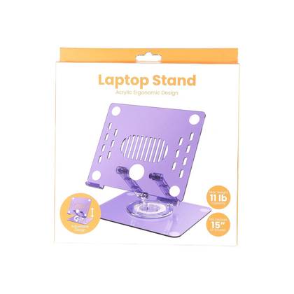 Vivitar Acrylic Laptop Stand - Light Purple
