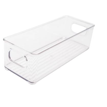 Lexi Home Stackable 10" x 4" Acrylic Organizer Bin