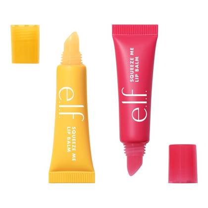e.l.f. Squeeze Me More Lip Balm Duo - Mango & Watermelon - 2ct: Moisturizing, Sheer Finish, Paraben-Free