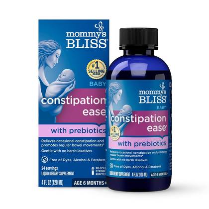 Mommy's Bliss Baby Constipation Ease + Prebiotics - 4oz (24 servings)