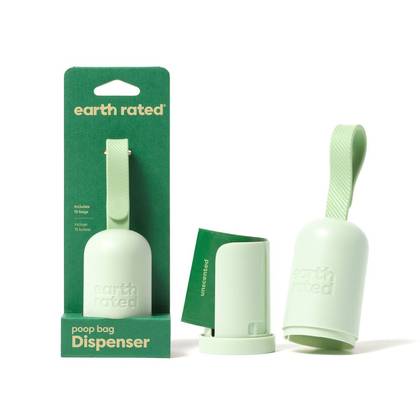 Earth Rated Leash Dispenser with Bags - 15ct: Includes Unscented Dog Waste Disposal Bags