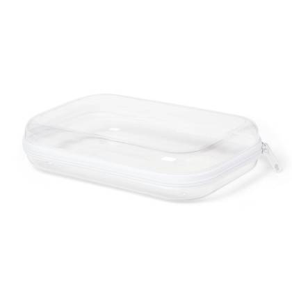 Hard Sided Zipper Pencil Case Clear - up&up™