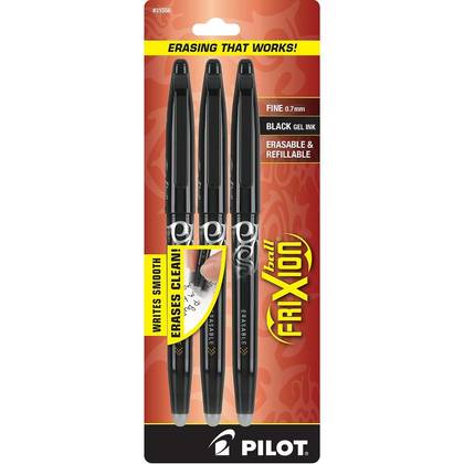 Pilot FriXion Ball Erasable Gel Pens Fine 722396