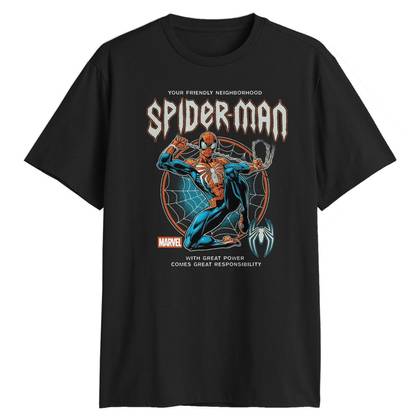 Men's Marvel Neighborhood Spider-Man Graphic T-Shirt M