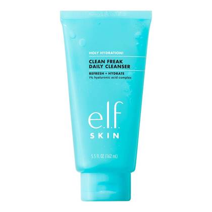 e.l.f. SKIN Holy Hydration! Clean Freak Daily Cleanser - 5.5oz: Paraben-Free, Vegan, For Normal to Oily Skin