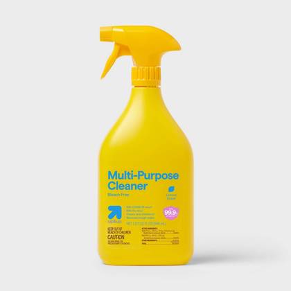 Lemon All Purpose Disinfecting Cleaner without Bleach - 32 fl oz - up&up™: Spray Bottle, Liquid Form, Multi-Surface Application