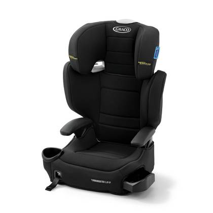 Graco TurboBooster 2.0 LX Highback Booster Car Seat with Safety Surround: Machine Washable Seat Pad, Foam, 10.76 lbs
