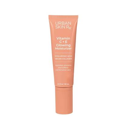 Urban Skin Rx Vitamin C + E Glowing Moisturizer - 1.7 fl oz: Moisturizing, For Combination, Sensitive, And Mature Skin, Contains Hyaluronic Acid