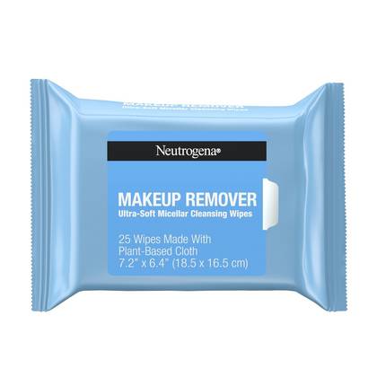 Neutrogena Makeup Remover Wipes - Ultra Soft Micellar Facial Cleansing - 25ct: Paraben-Free, Sulfate-Free, For All Skin Types
