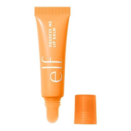 e.l.f. Squeeze Me Lip Balm - Peach - 0.21oz: Moisturizing, Sheer Finish, Paraben-Free