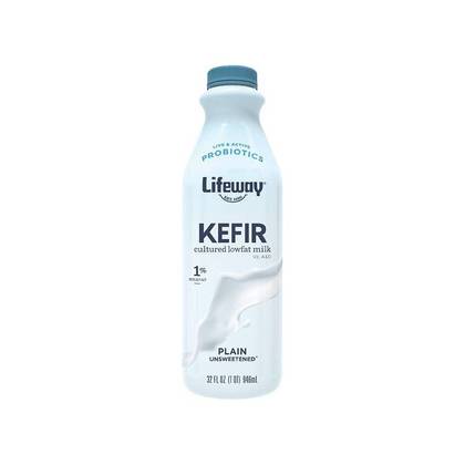 Lifeway Kefir Plain Low Fat Milk Smoothie - 32 fl oz