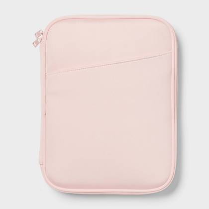 Zip Tablet Pouch Blush Pink Laptop Bag - Brightroom™