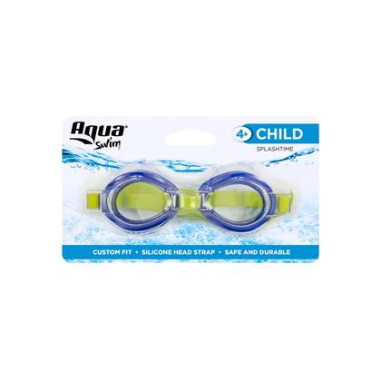 Aqua Swim Assorted PVC Junior Swim Goggles