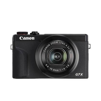 Canon PowerShot G7 X Mark III 20.1 Megapixel Digital Camera - Black: Wi-Fi, Self-Timer, 4K Video
