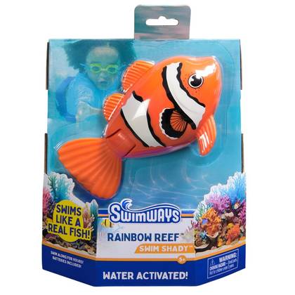 Swimways Rainbow Reef Clown Fish Dive Toy: Dive Pool Toy for Kids Aged 5+