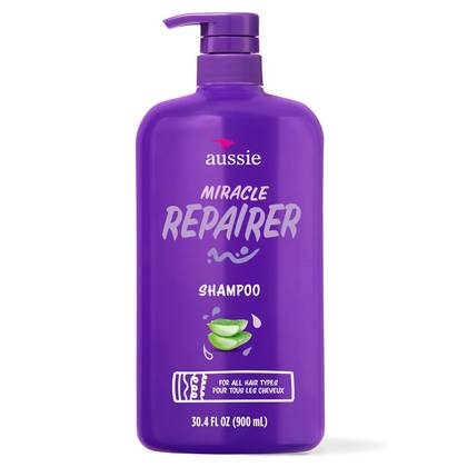 Aussie Miracle Repairer Shampoo with Aloe - 30.4 fl oz