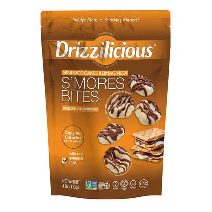 Drizzilicious S'mores Drizzled Mini Rice Cake - 4oz