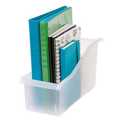 Connecting Book Bin Fuchsia Pink