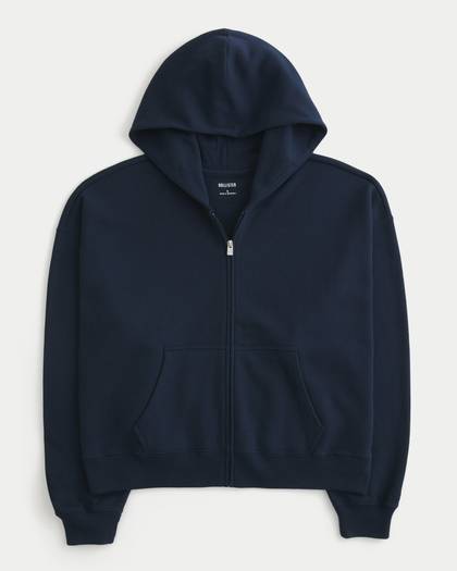 Oversized Zip-Up Hoodie