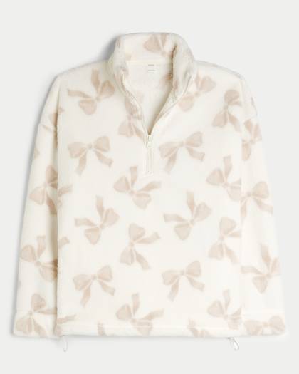 Gilly Hicks Cozy Quarter-Zip Sweatshirt