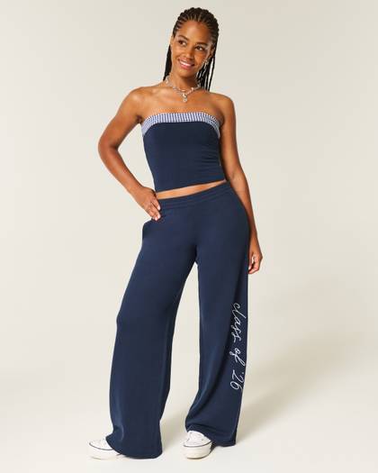 Hollister Feel Good Class of '26 Baggy Sweatpants