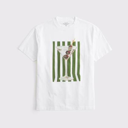 Oversized Martini Graphic Tee