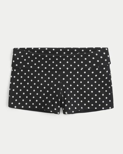 Reversible Knit Shortie Shorts