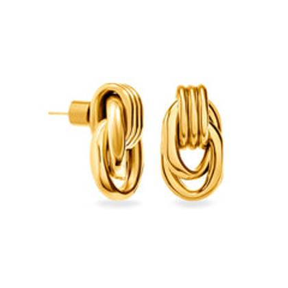 Statement Knot Studs (Gold)