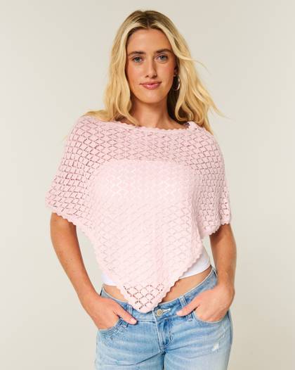 Easy Shimmer Poncho