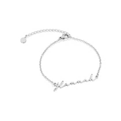 Signature Name Bracelet (Silver)