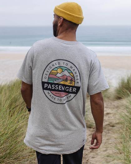 Odyssey Organic Cotton T-Shirt - Grey Marl
