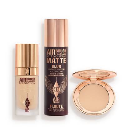 Charlotte Tilbury Airbrush Flawless Perfect, Blur & Set Kit - Face Kit