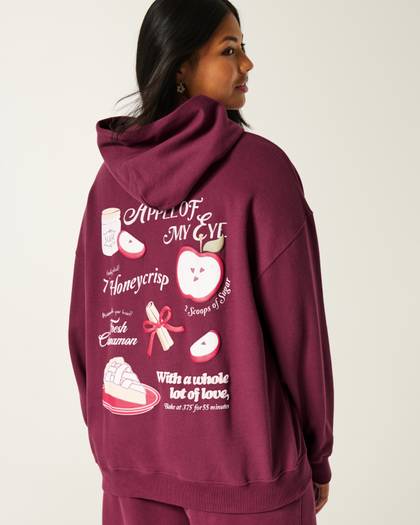 Apple Graphic Hoodie