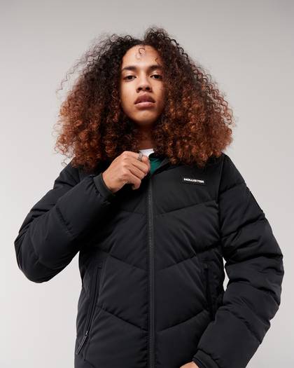 Faux-Fur Lined Puffer Jacket