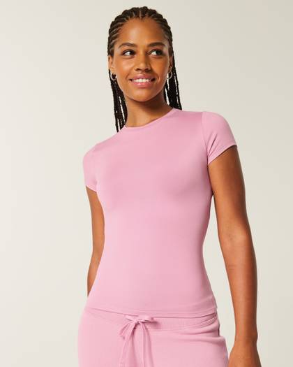 Seamless Fabric Crew Baby Tee