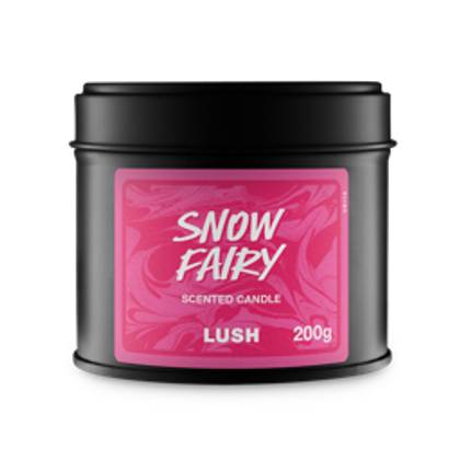 LUSH | Snow Fairy Single Wick Candle | Scented Candle