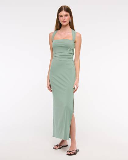 The A&F Ava Knit Midi Dress