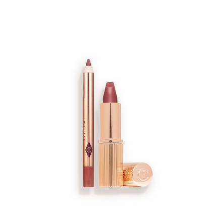 Charlotte Tilbury Mini Pillow Talk Lip Kit - Pillow Talk Medium