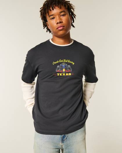 Boxy Oracle Red Bull Racing Graphic Tee