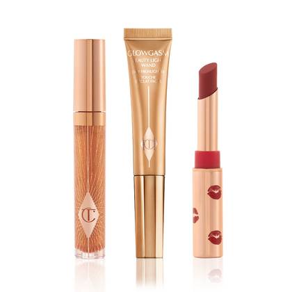 Charlotte Tilbury Golden, Glowing Holiday Look - Makeup Kit