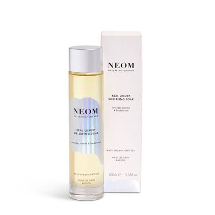 Real Luxury Wellbeing Soak Multi-Vitamin Bath Oil 100ml - POS