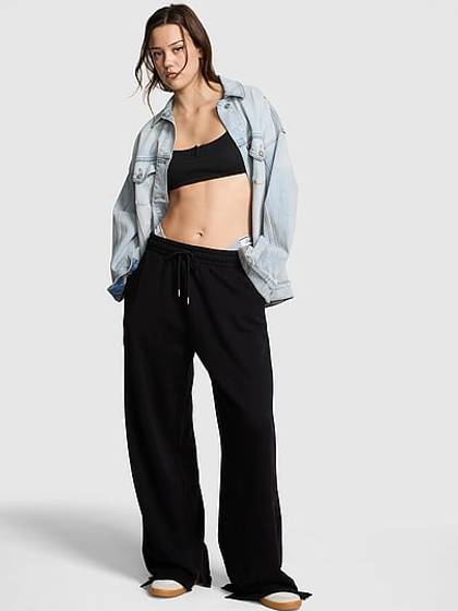Campus Fleece™ Wide-Leg Split-Hem Sweatpants