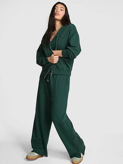 Campus Fleece™ Wide-Leg Split-Hem Sweatpants