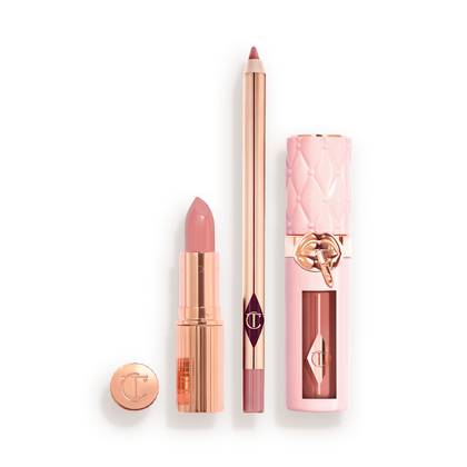 Charlotte Tilbury Pillow Talk Perfect, Plump & Pout Lip Trio - Lip Kit